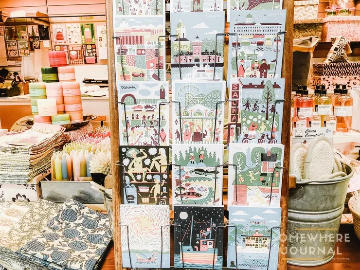 手工藝品雜貨，北歐風設計總不會令人失望。