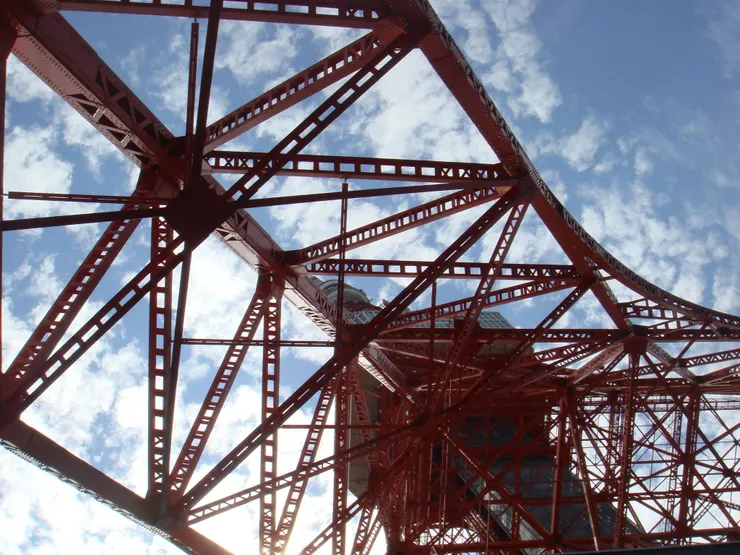 我喜歡這樣的東京鐵塔