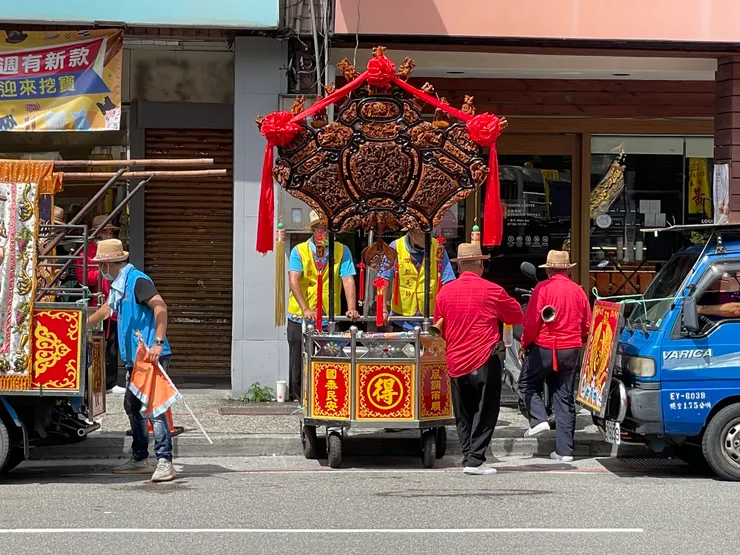 雞籠出名 ê 得意堂木雕彩牌