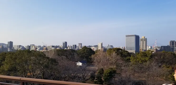 福岡城上看風景