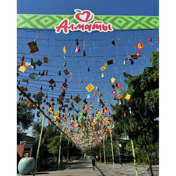 阿拉木圖市區一景