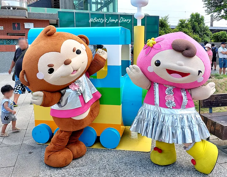 ▲2024桃園「楊梅富岡」鐵道藝術生活節/圖片來源：Betty's Jump Diary