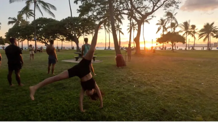 Sunset🤸🏼‍♀️🤸🏼‍