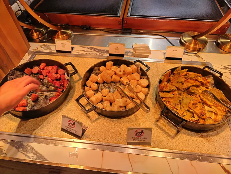 馬告香腸、米腸、蔥油餅