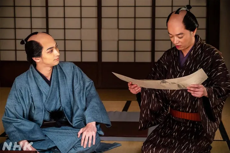 蔦重建議阿歌換換嘗試新風格