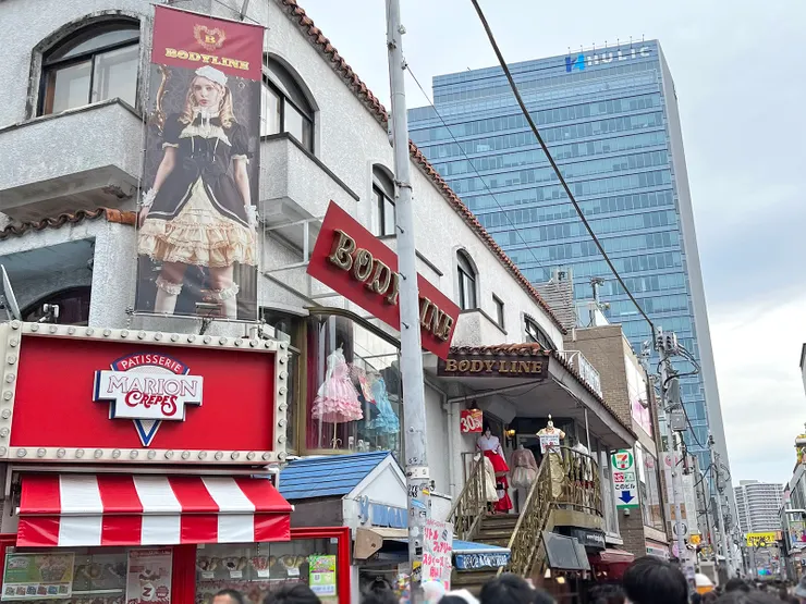 筆者拍攝於2024年1月3日上午，正值日本新年假期人山人海