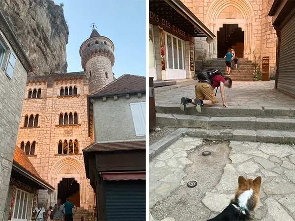 懶爸示範一個虔誠的教徒是怎麼上山的(純屬參考)