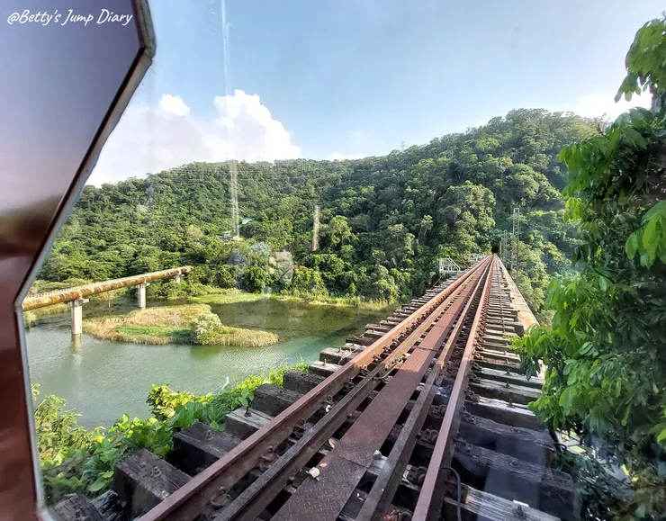 ▲苗栗三義-舊山線鐵道自行車C路線,龍騰站/圖片來源:Betty's Jump Diary