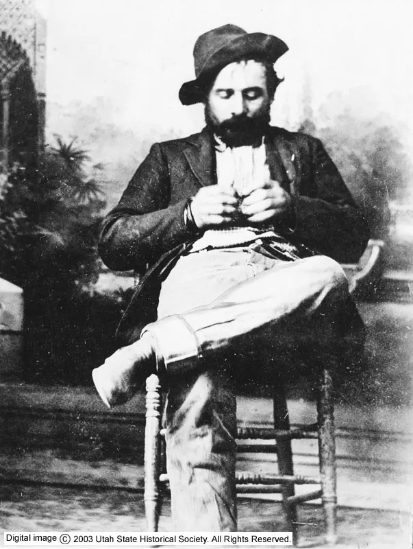 獄照中的哈維。(1897年)