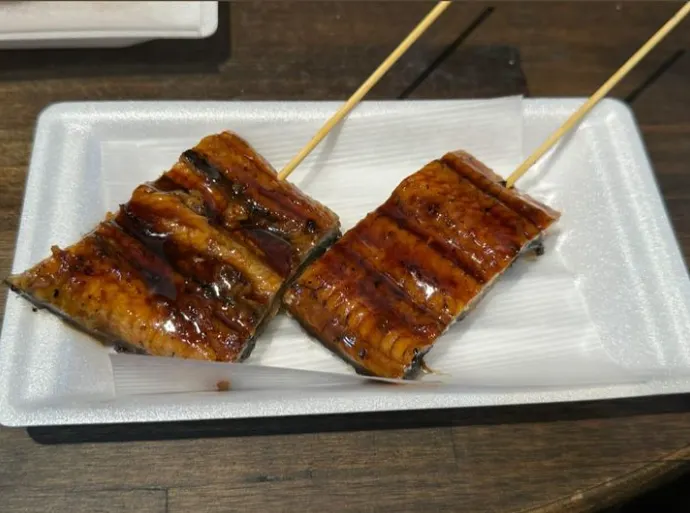 魚力鮮魚店烤鰻魚