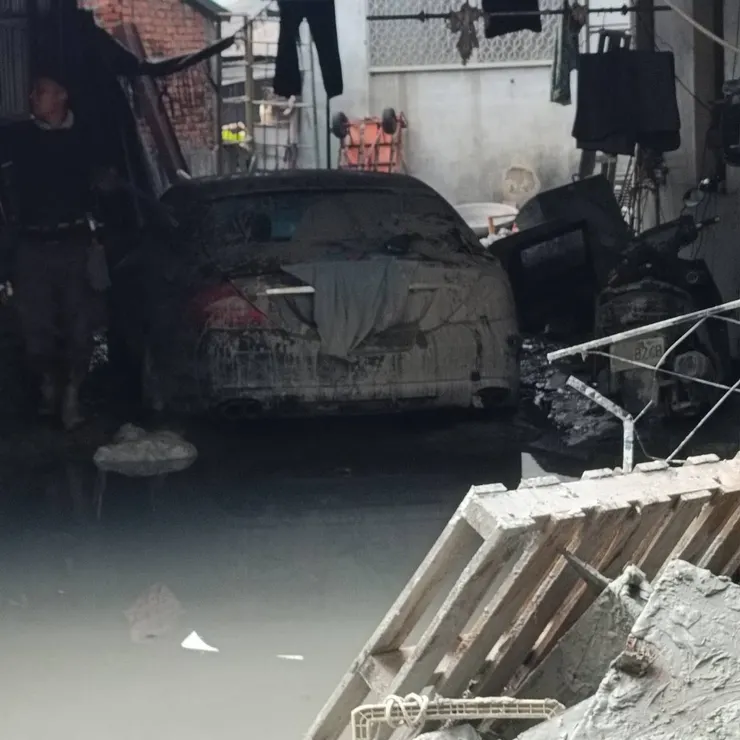 花蓮光復鄉-災區現場