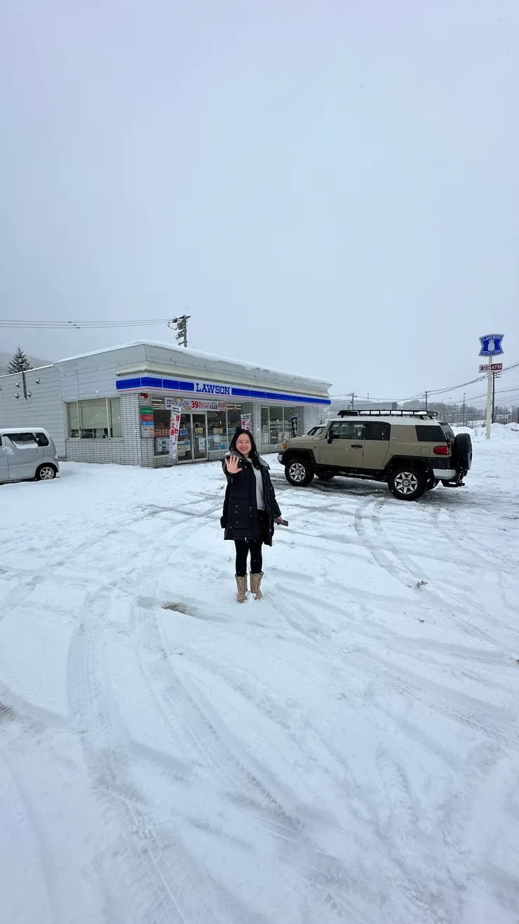 洞爺湖返回札幌的路上