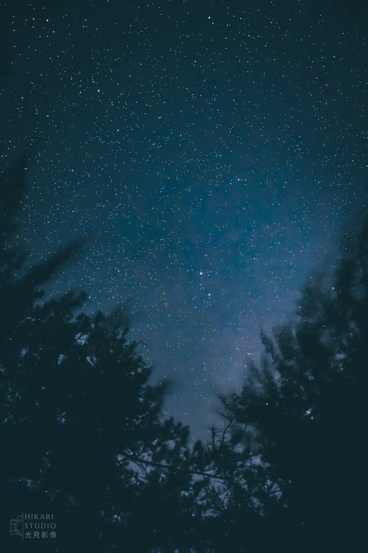 星空好美。