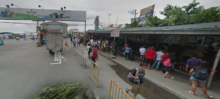 現場買票的地方。圖片截圖自 Google 地圖街景