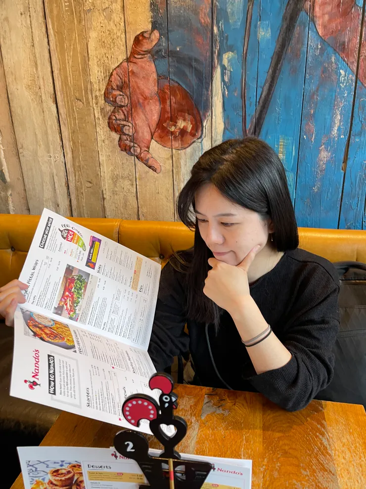 假裝看得懂菜單