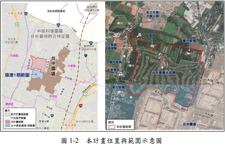 來源：中科擴建二期計畫書