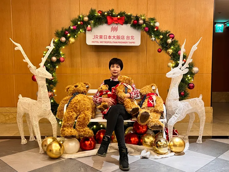 buffet餐廳聖誕佈置