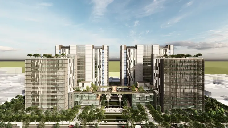 圖1 中工雲宇宙AI園區(取自於中華工程股份有限公司官網)