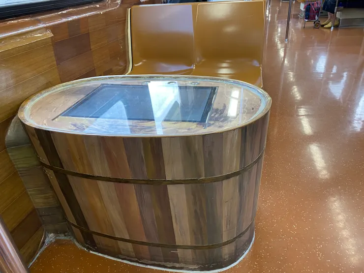 新北投捷運的特別車廂