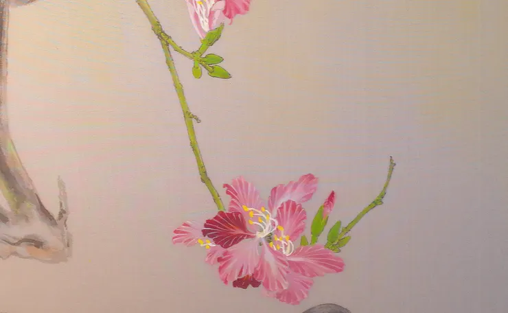 〈暖春三月〉局部－羊蹄甲