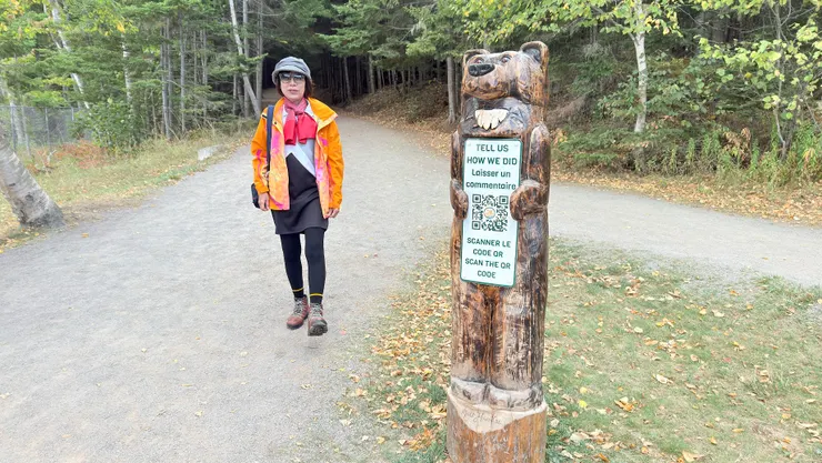 步道出入口歡迎掃條碼填寫意見