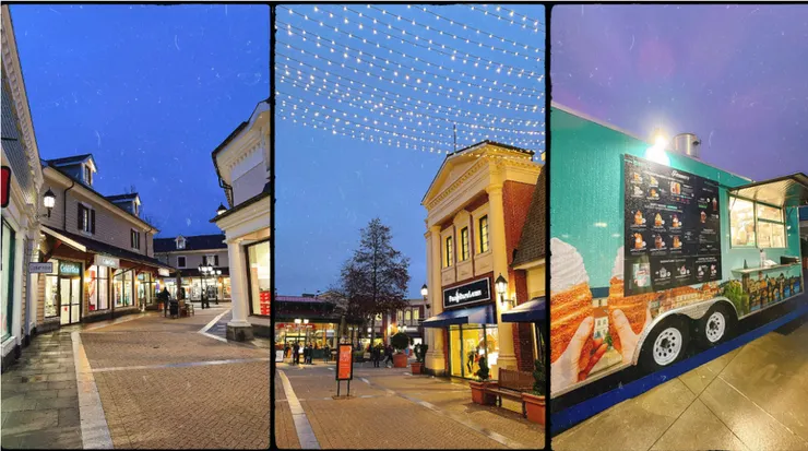 天黑後的Outlet｜驚喜吃到最愛的東歐煙囪捲