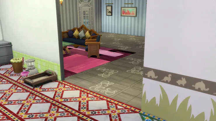 從客廳進來拿零食汽水也很方便。