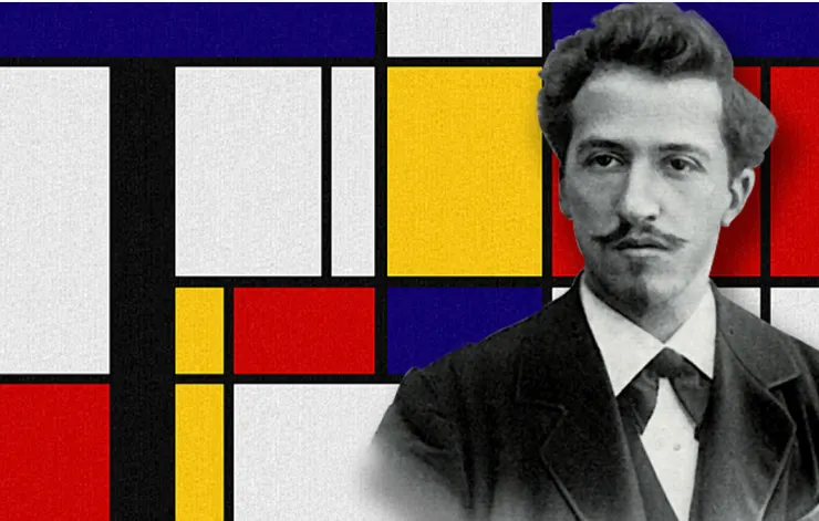 Composition with Red, Blue and Yellow by Piet Mondrian