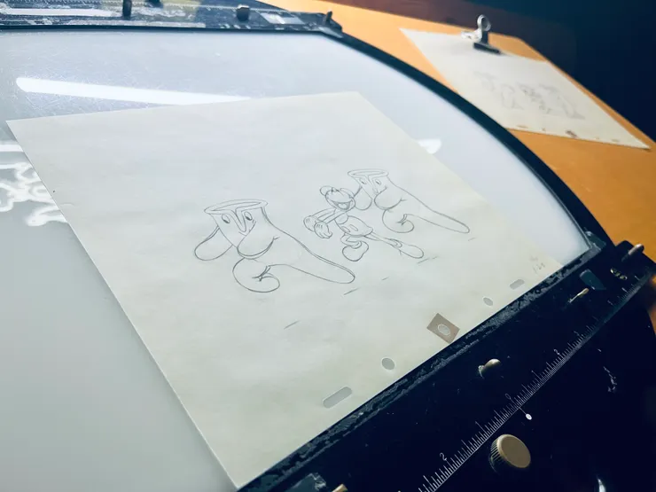 我只認識米奇,前後兩位不知道是誰......