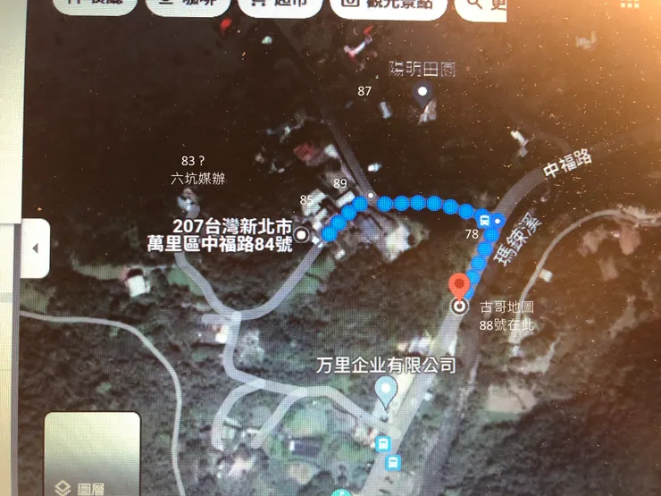 古哥地圖的88號地址