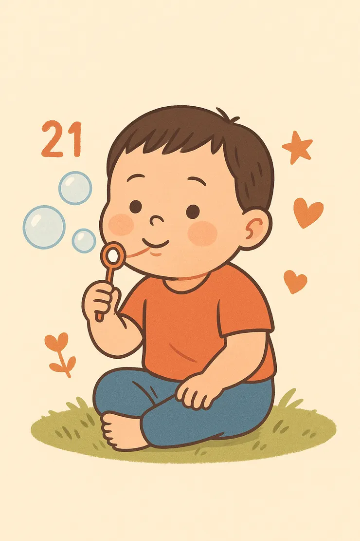 唐寶寶的笑容,總能讓人想起生命最單純的快樂。