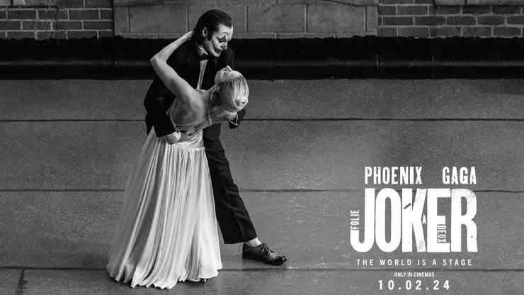 《小丑：雙重瘋狂》宣傳圖