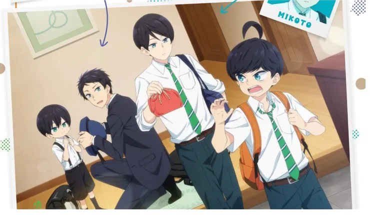 來源：朱夏 動畫《柚木家的四兄弟》