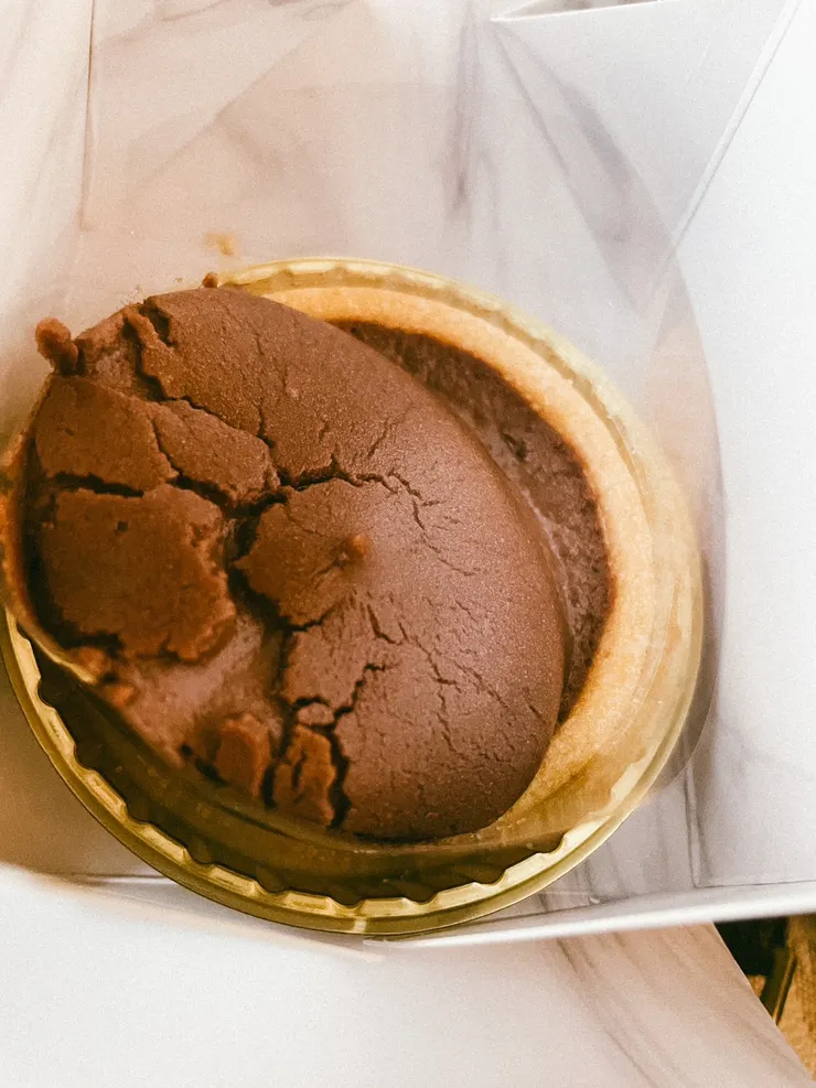 榛果巧克力半熟乳酪塔