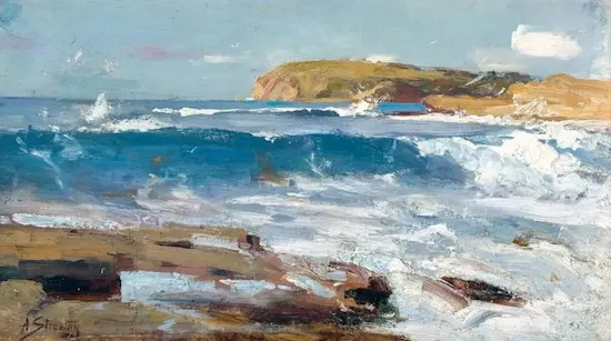 Arthur Streeton 畫作
