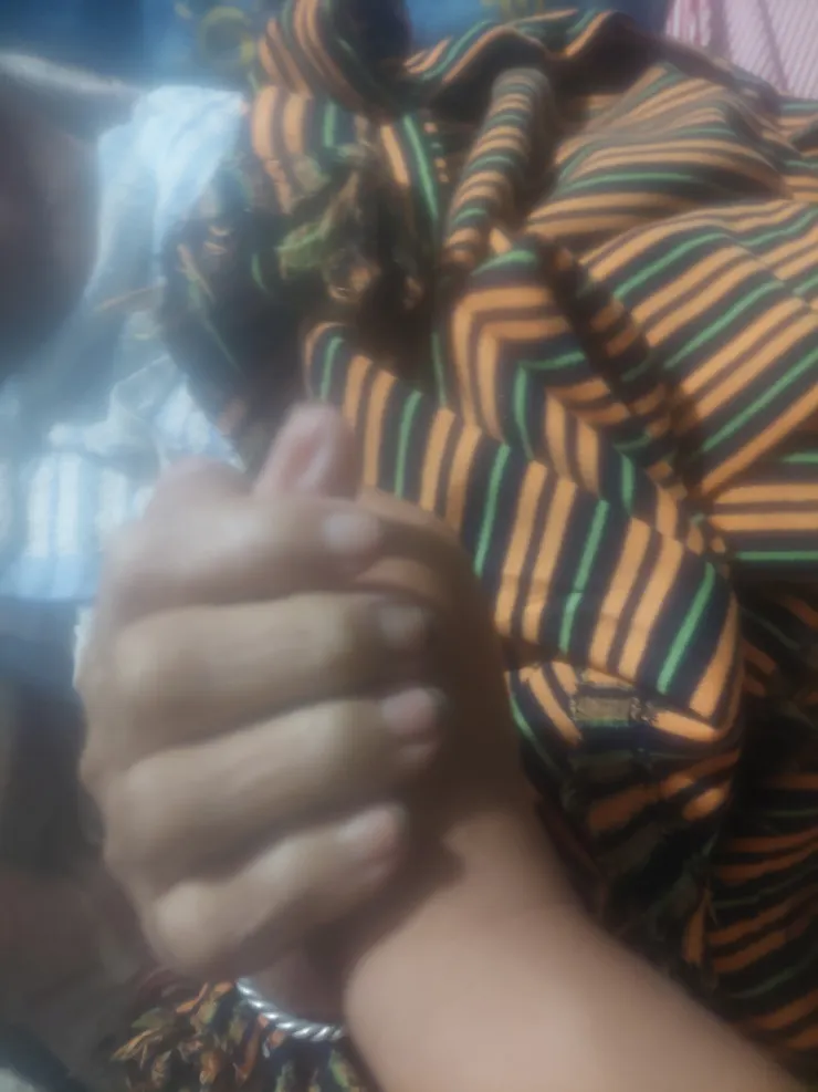 最後一次與祢牽手…