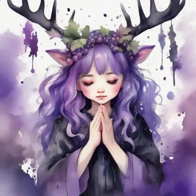 為世界祈禱的陸瀟瀟。(MoonShot+新新的魔法指令)