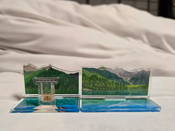 『穗高連峰』、『明神池』、『穗高神社』