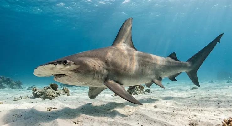 槌頭鯊家族都具有槌頭或古代髮髻的特色外形