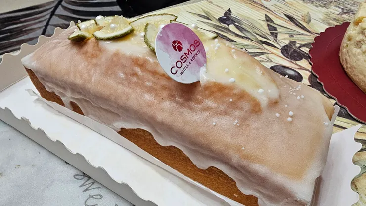 這個磅蛋糕真的很有份量!