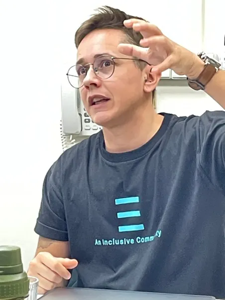 泰國步調社群執行長Max與其團隊協助企業理解身心障礙朋友，開發新的職務。