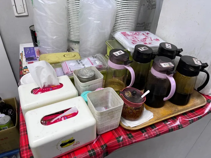 自助醬料區