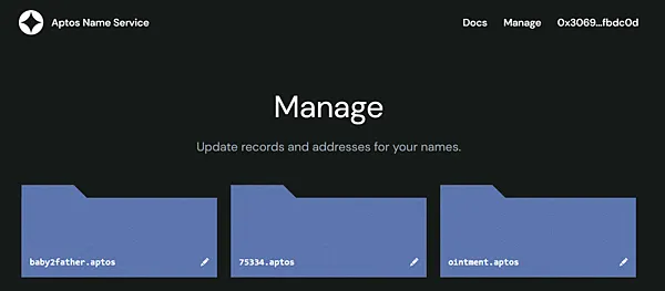 APT domain｜APTOS鏈測試網應用介紹，錢包／DeFi／DEX／NFT／域名