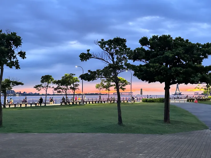 淡水老街夕陽_2024