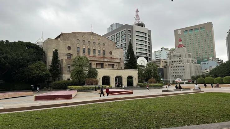 2024年1月台北燈節前夕的中山堂