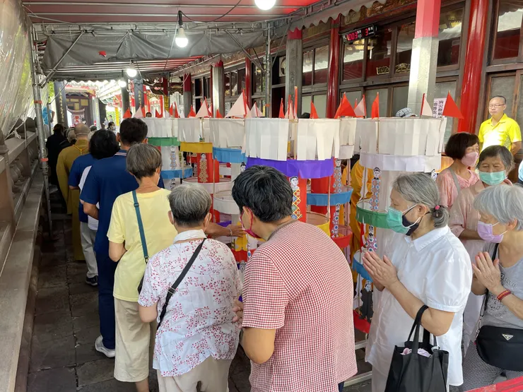 圖片來源：龍山寺2023年8月30日