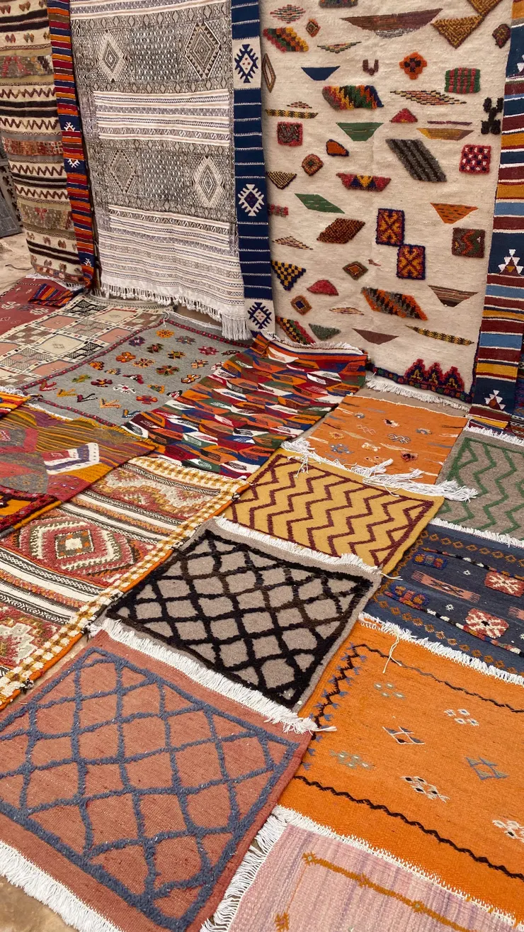 摩洛哥道地傳統手工柏柏爾地毯