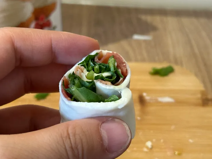 照片是老闆包出來的，我包的太過不忍卒睹