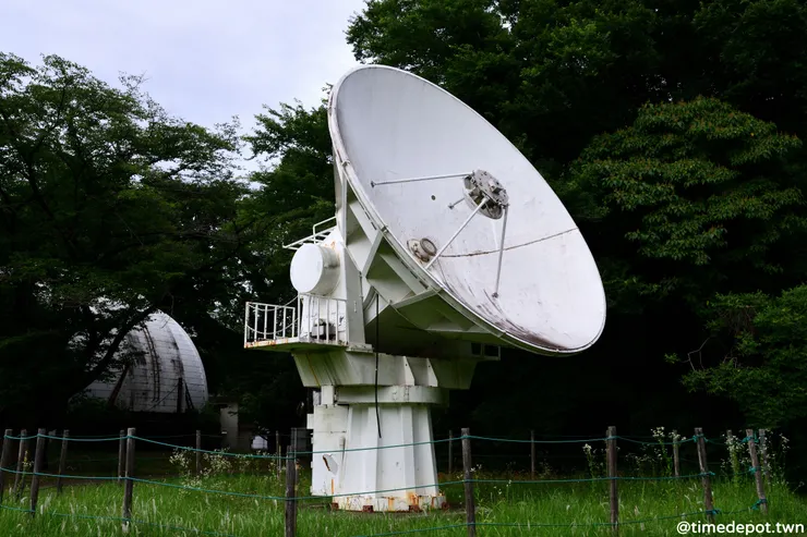 日本第一架毫米波電波望遠鏡,如今做為天文遺產保存下來