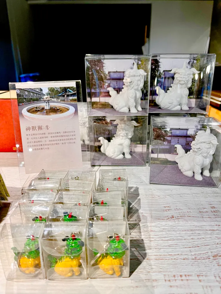 紀念品店販賣的小獬豸。